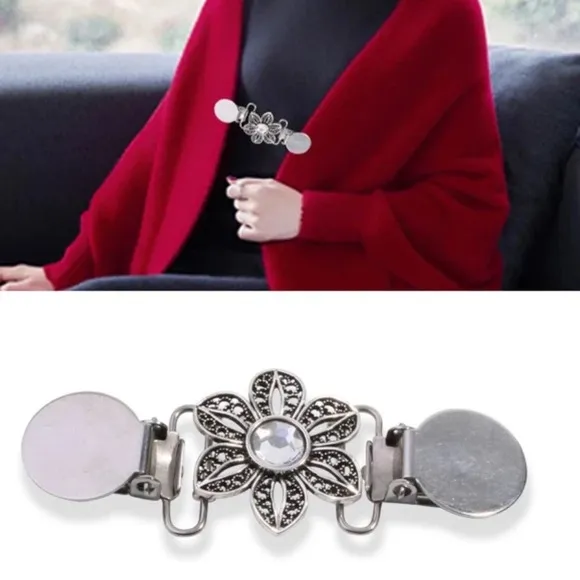 Vintage Inspired Shawl Duckbill Clip - Image 2