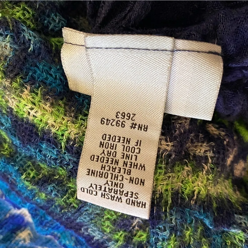 Catherines Scarf Blue Combo - Image 3