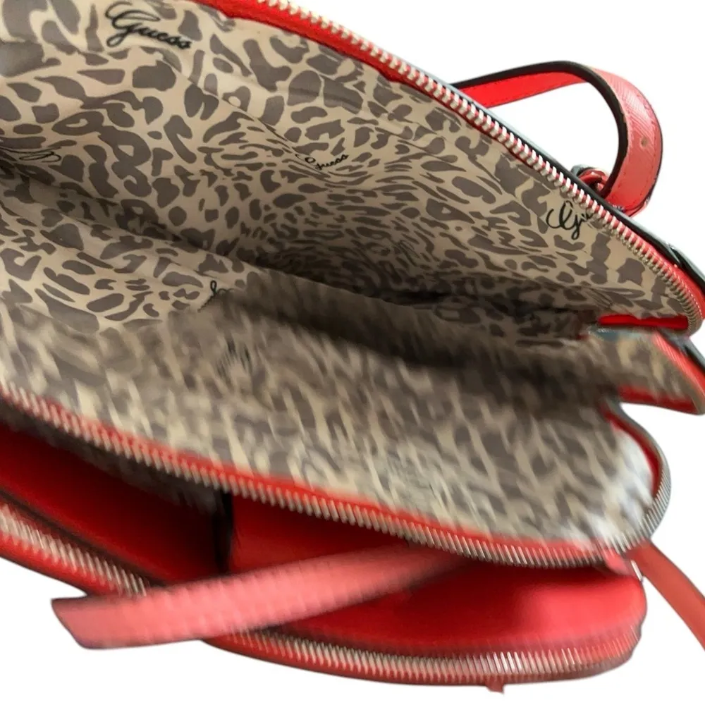 Guess ‎ Darcie Coral Multi Colorblock Handbag Women's Bag - Image 13