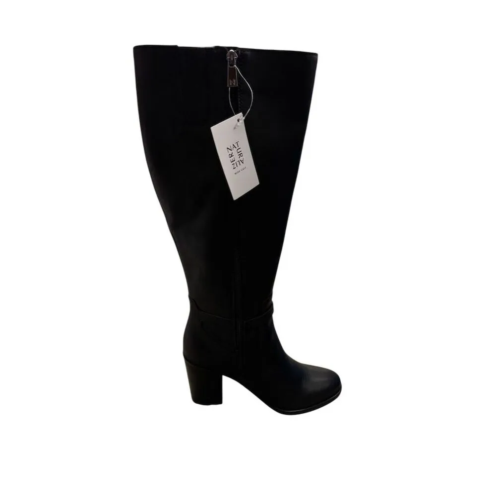 Naturalizer Women's Black Knee High Boots Wide Calf Size 5.5 - Image 2
