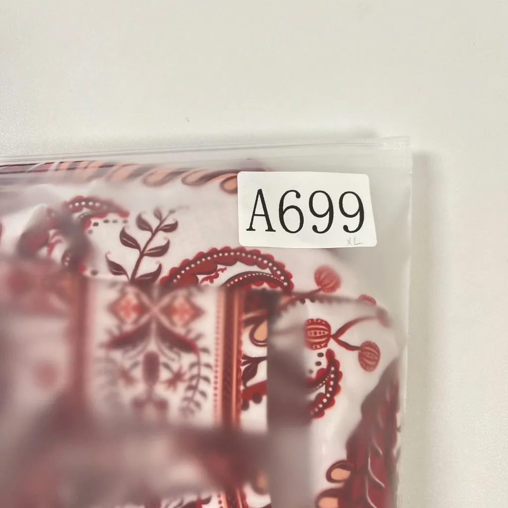 NWOT Farm Rio Tropical Cameo Belted Romper Size XL 100% Cotton Puff Sleeves - Image 13