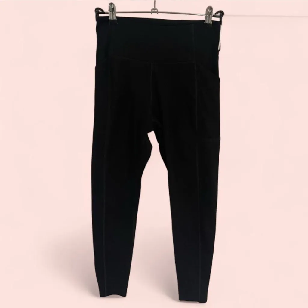 Girlfriend Collective Black Leggings - Image 4