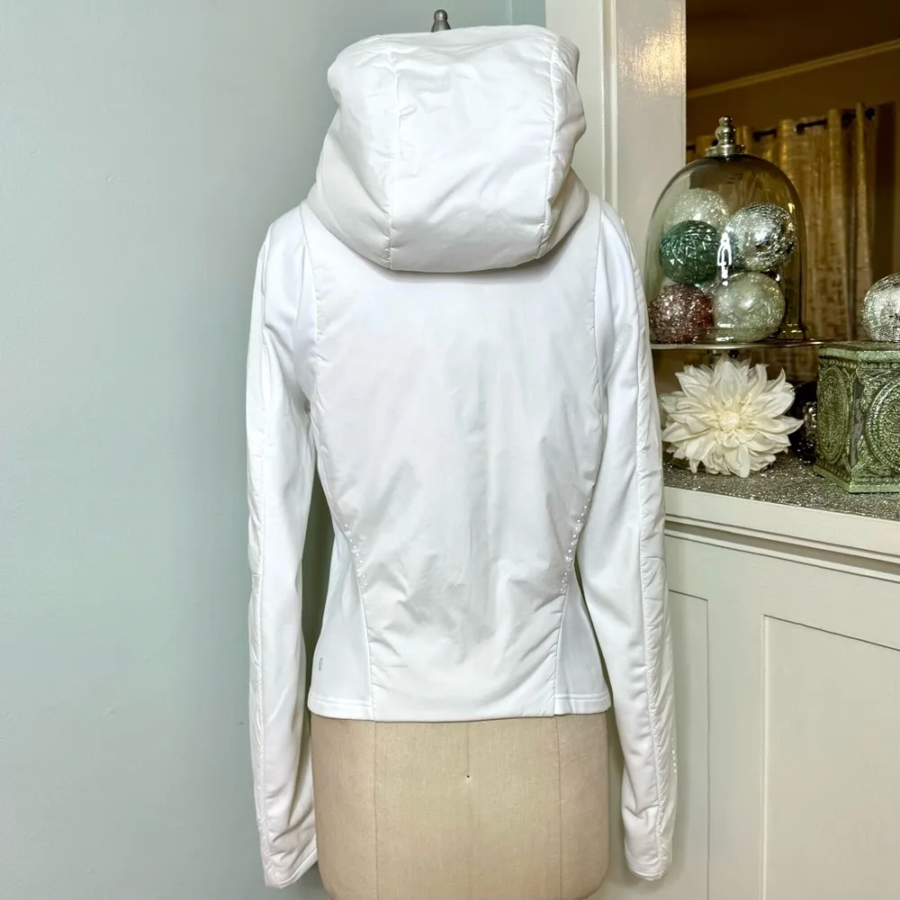 Lululemon  Push Your Pace Jacket White Size 12 NWT - Image 9