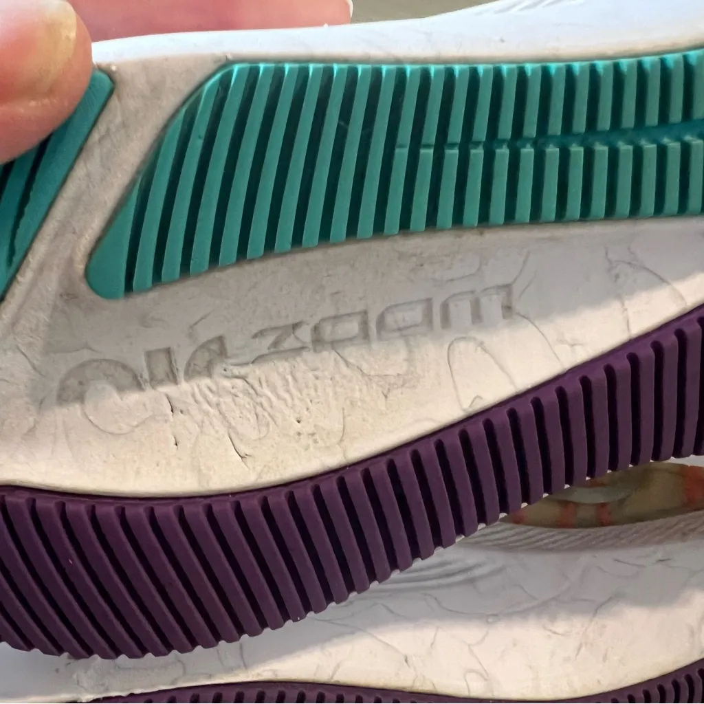 Nike Winflo Zoom 8 CW3421-103 Black/White Women's Running Shoes 9M - Image 5