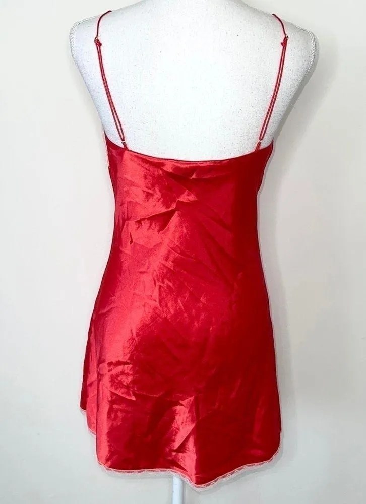 Victoria’s Secret Satin and Lace Slip Dress - Image 3