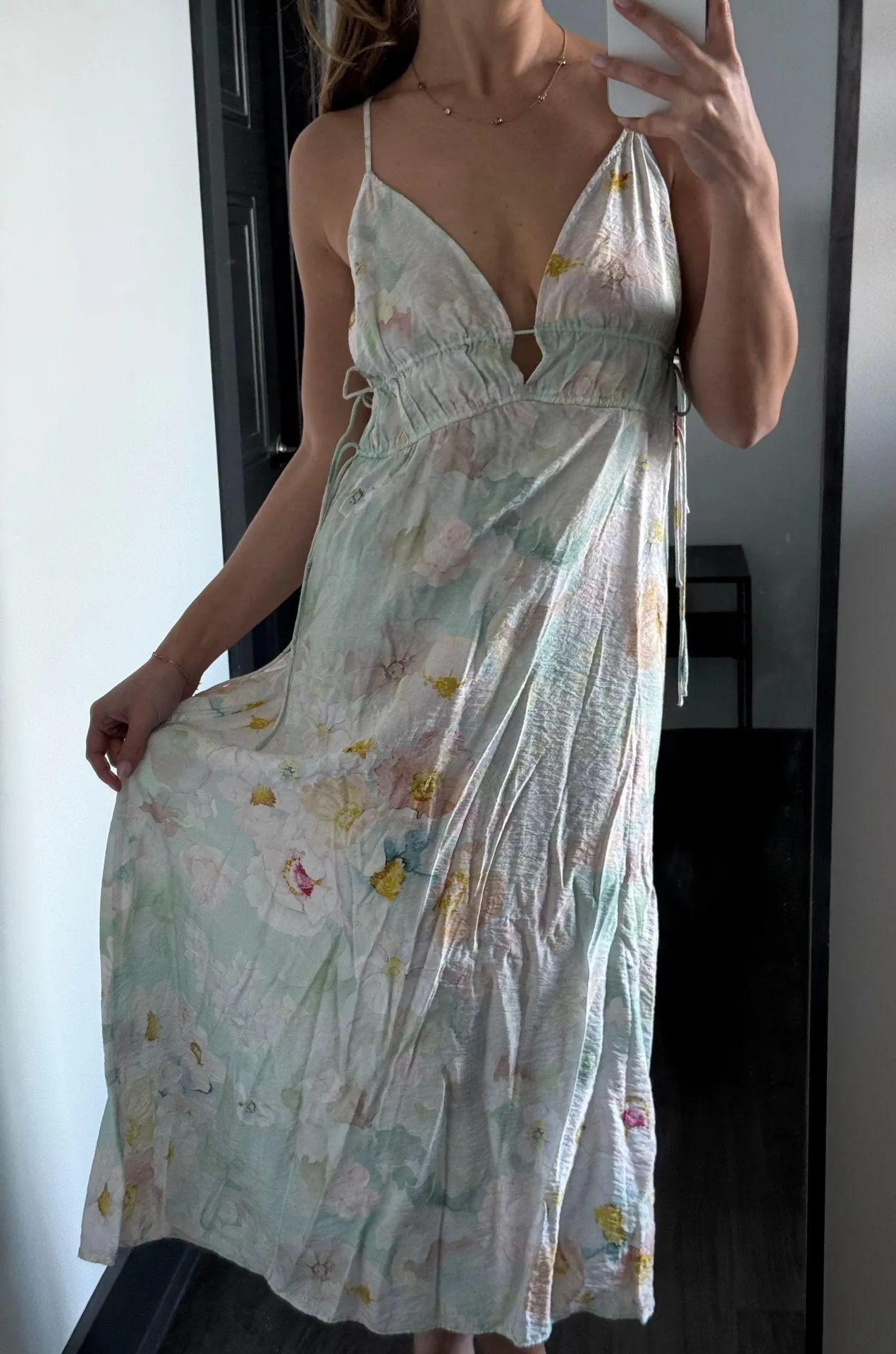 Floral Maxi Dress - Image 5