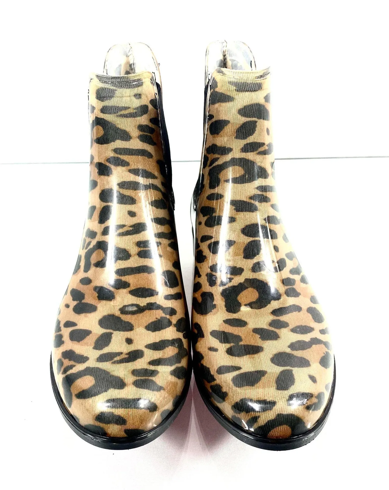 Leopard rain booties - Image 2