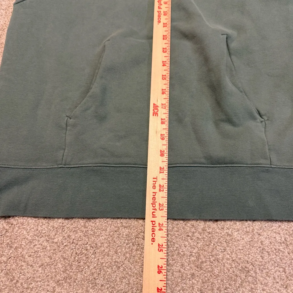 Lululemon Loungeful Hoodie Tidewater Teal Size 12 Athleisure Sporty Active‎ Wear - Image 8