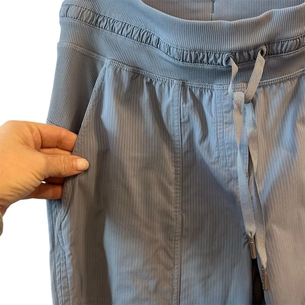 Lululemon Women's Bluish Gray Cropped Dance Studio Pants Size 6 Activewear - Image 3