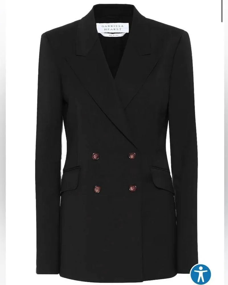 Gabriela Hearst Angela Blazer Size 38 - Image 4