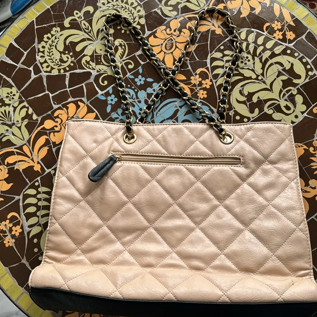 ALDO TOTE WITH BOW & CHAIN STRAP - Image 2