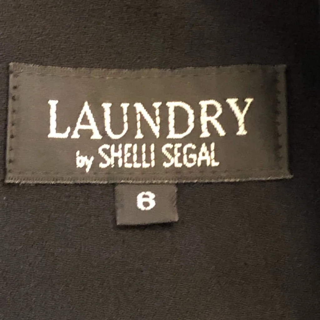 Laundry by Shelli Segal  Black Dress 6 - Image 5
