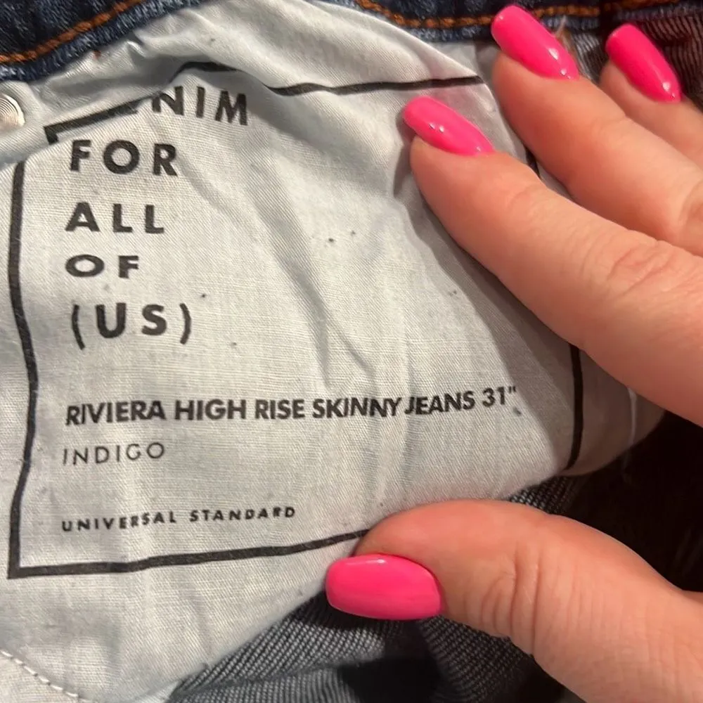 ✨Riviera High Rise Skinny Jeans 31 Inch
Indigo✨ - Image 9