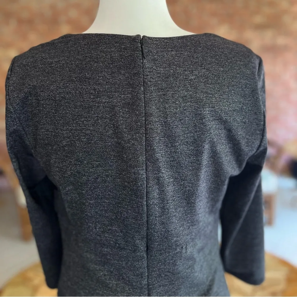 WHBM Dress Bodycon Ruched Shimmer Mini Sheath 10 Cocktail Party Evening - Image 8