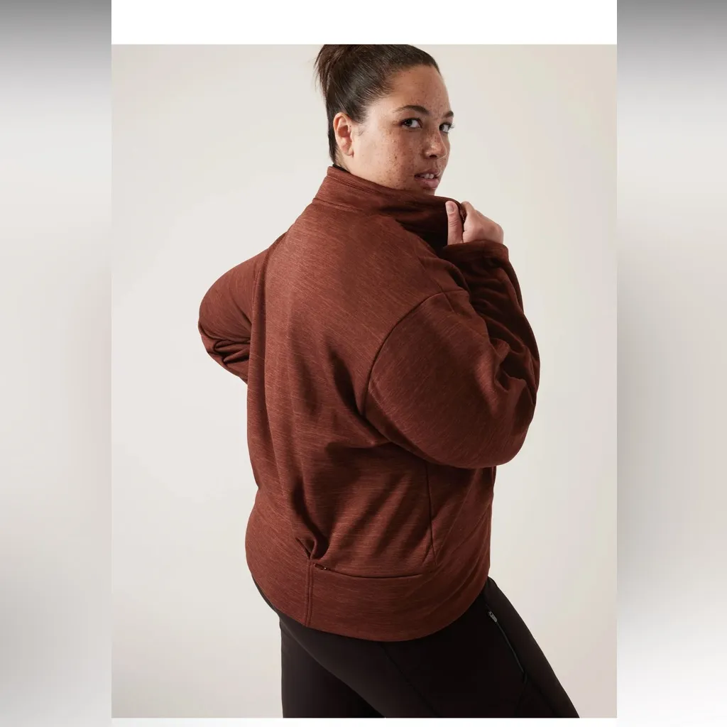 Athleta Altitude Polartec® Half Zip Sweatshirt - Image 2