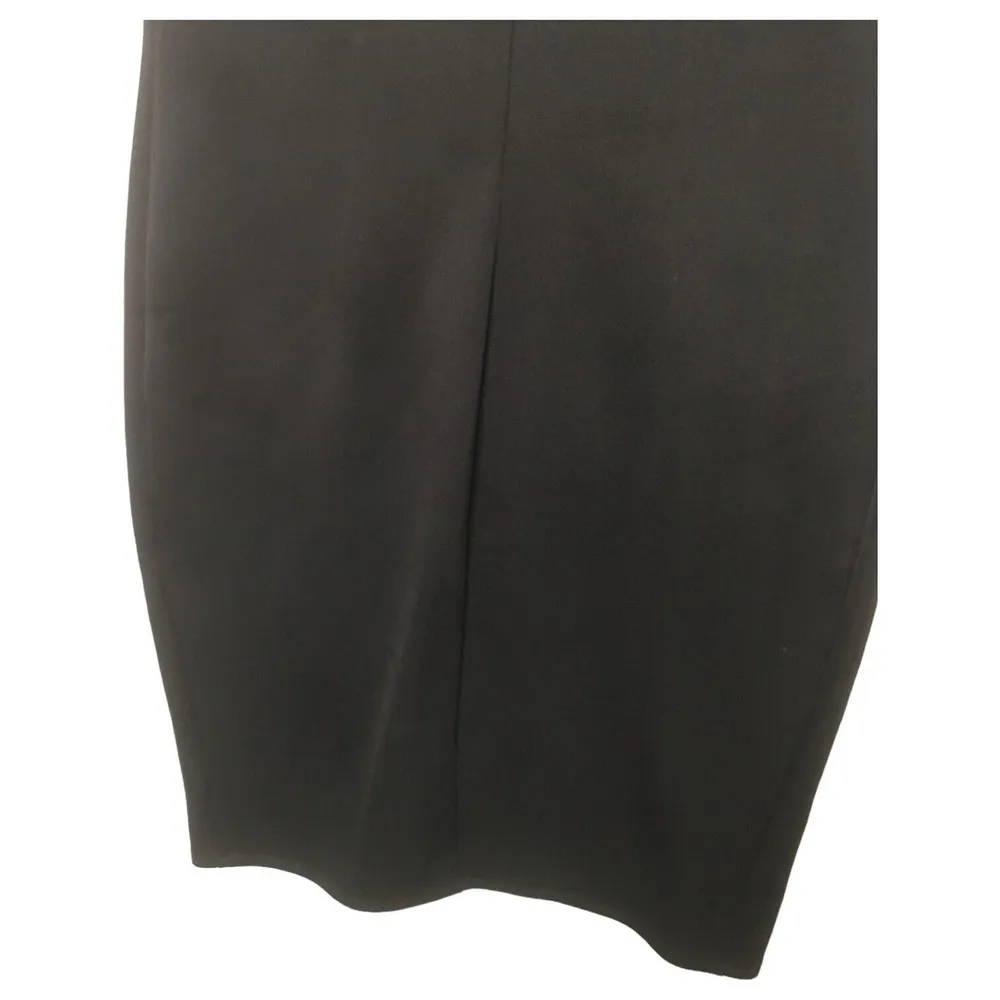 Torrid Dress Womens 2 Leopard Color Block Round Neck Sleeveless Mob Wife Black - Image 6