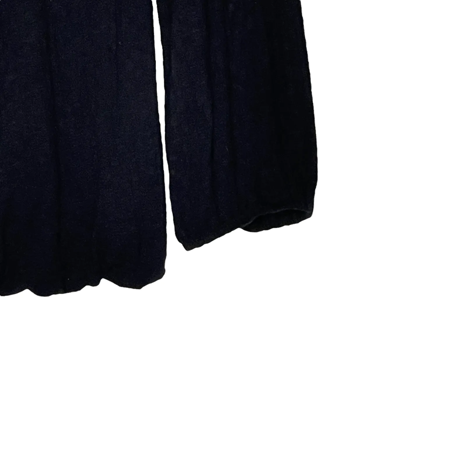 Free People Womens Top Size XS Black Yellow Floral Blouse‎ Cotton Linen Blend - Image 3