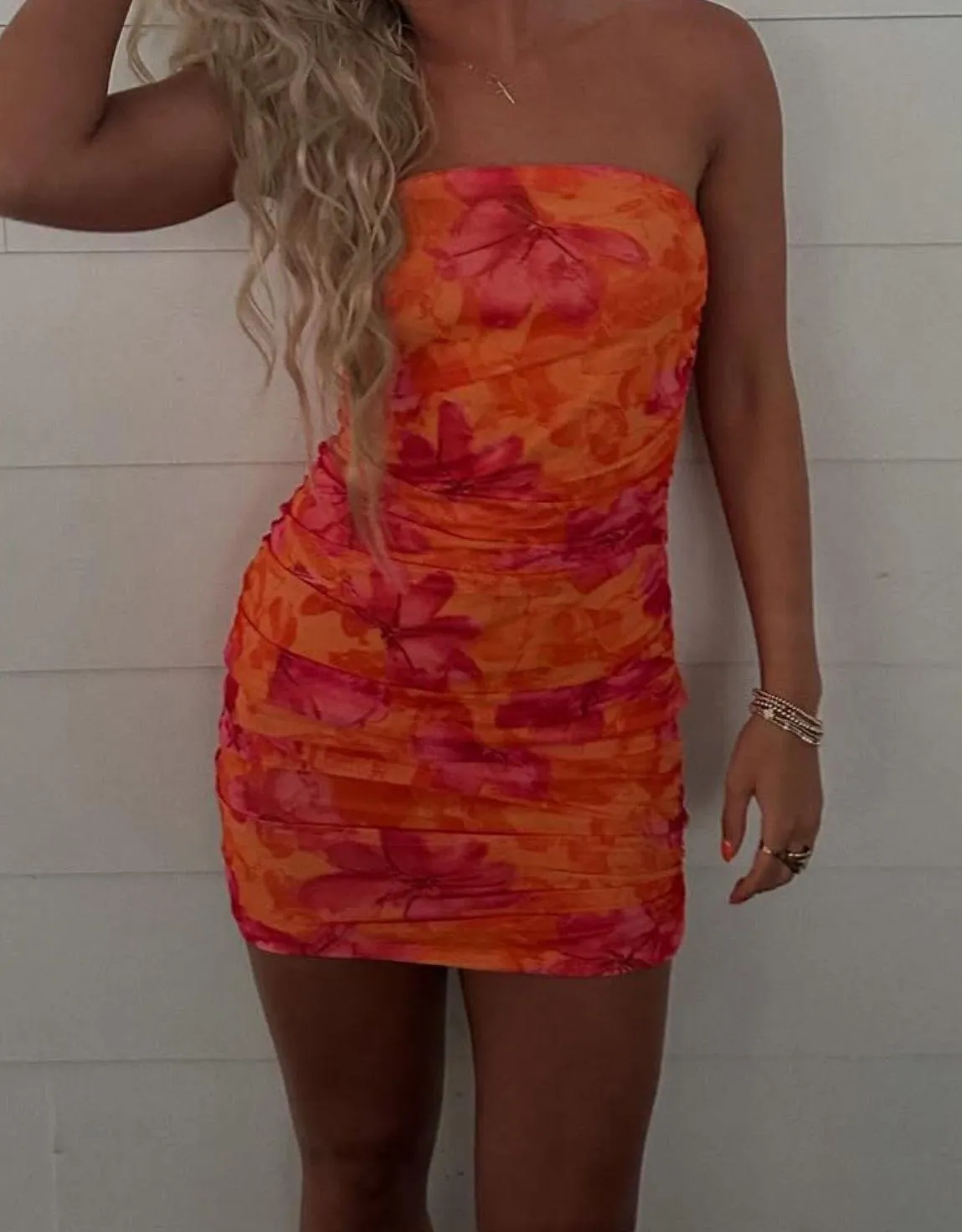 SheIn Floral Mini Dress - Image 4