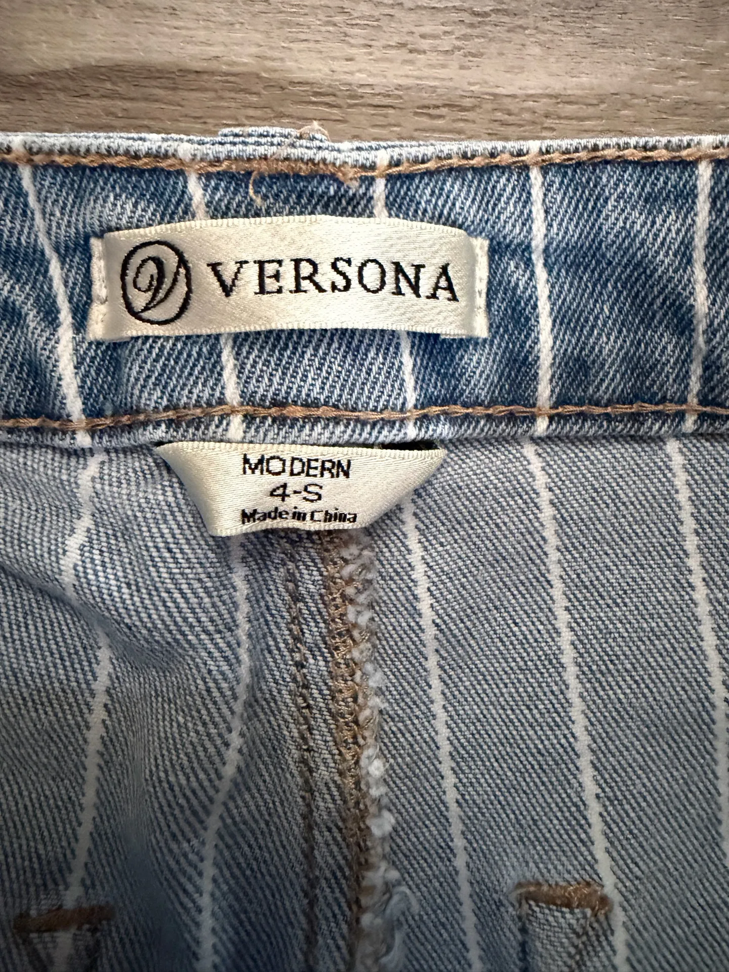 Versona stripped flair jeans  - Image 3
