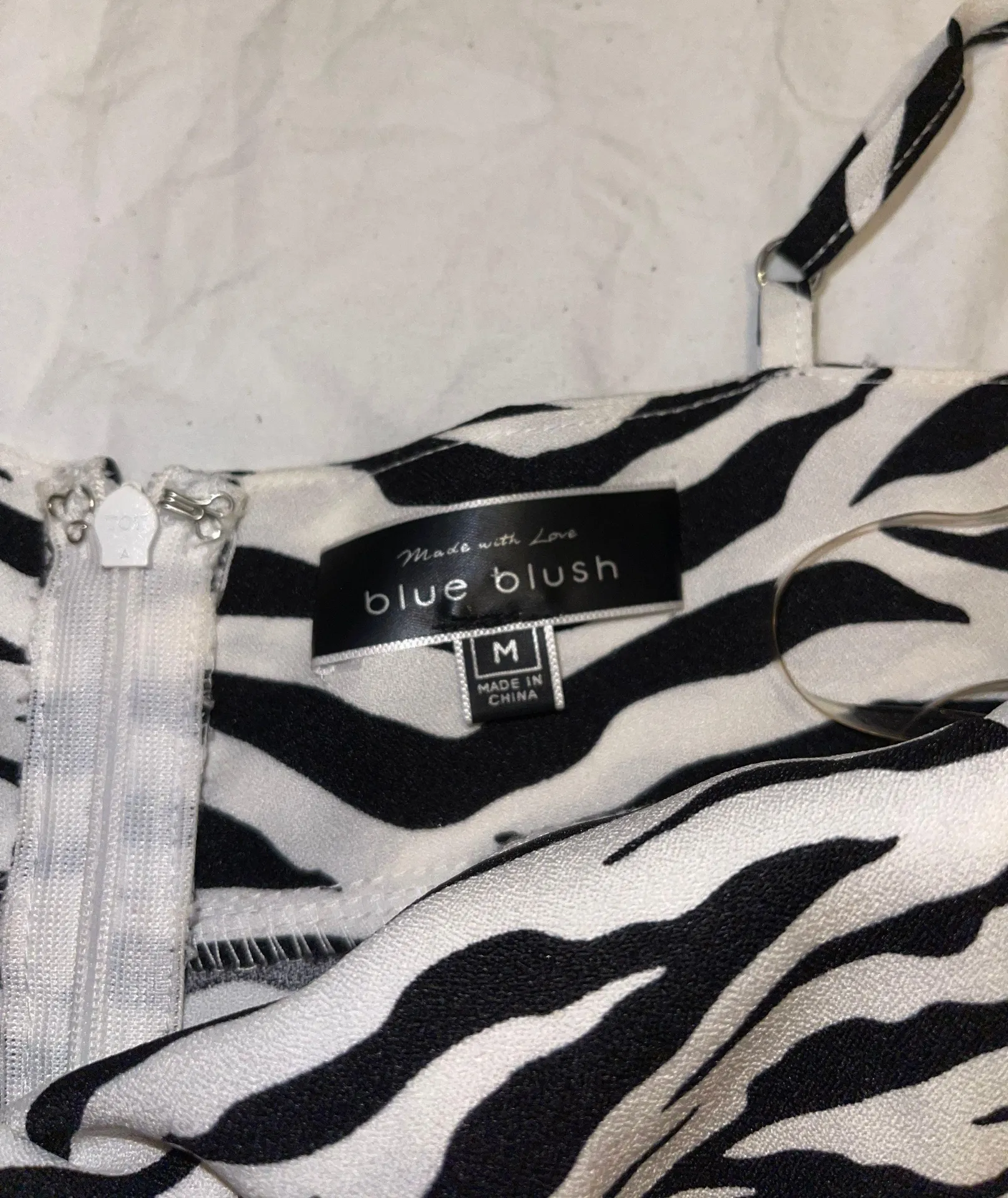 Blue Blush Fitted Dress - Image 5