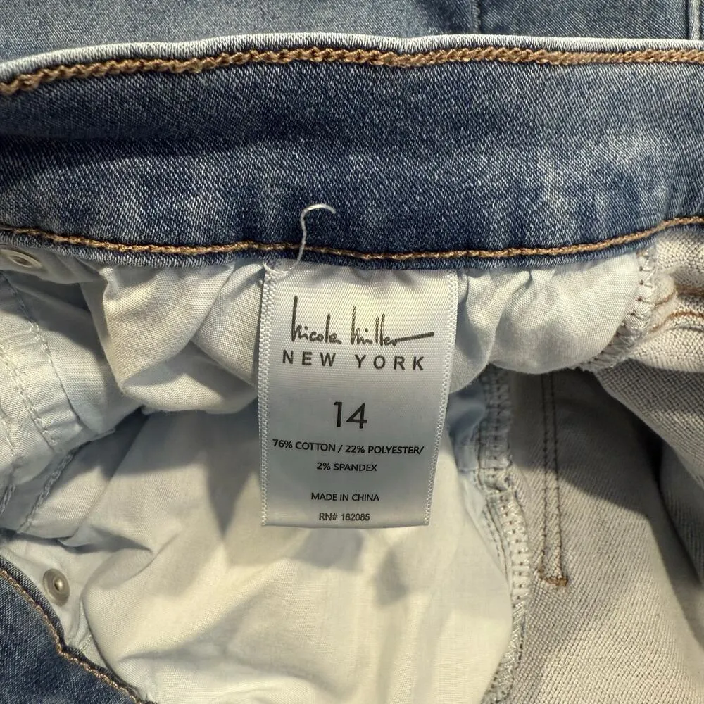 Nicole Miller Women’s Soho High Rise Skinny Jeans Size 14 - Image 6
