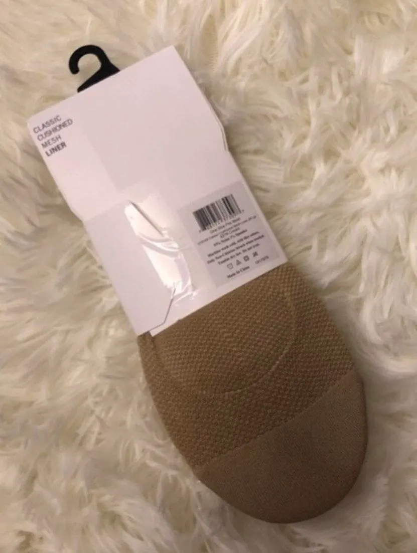 3 beige pairs No show liners nwt - Image 2