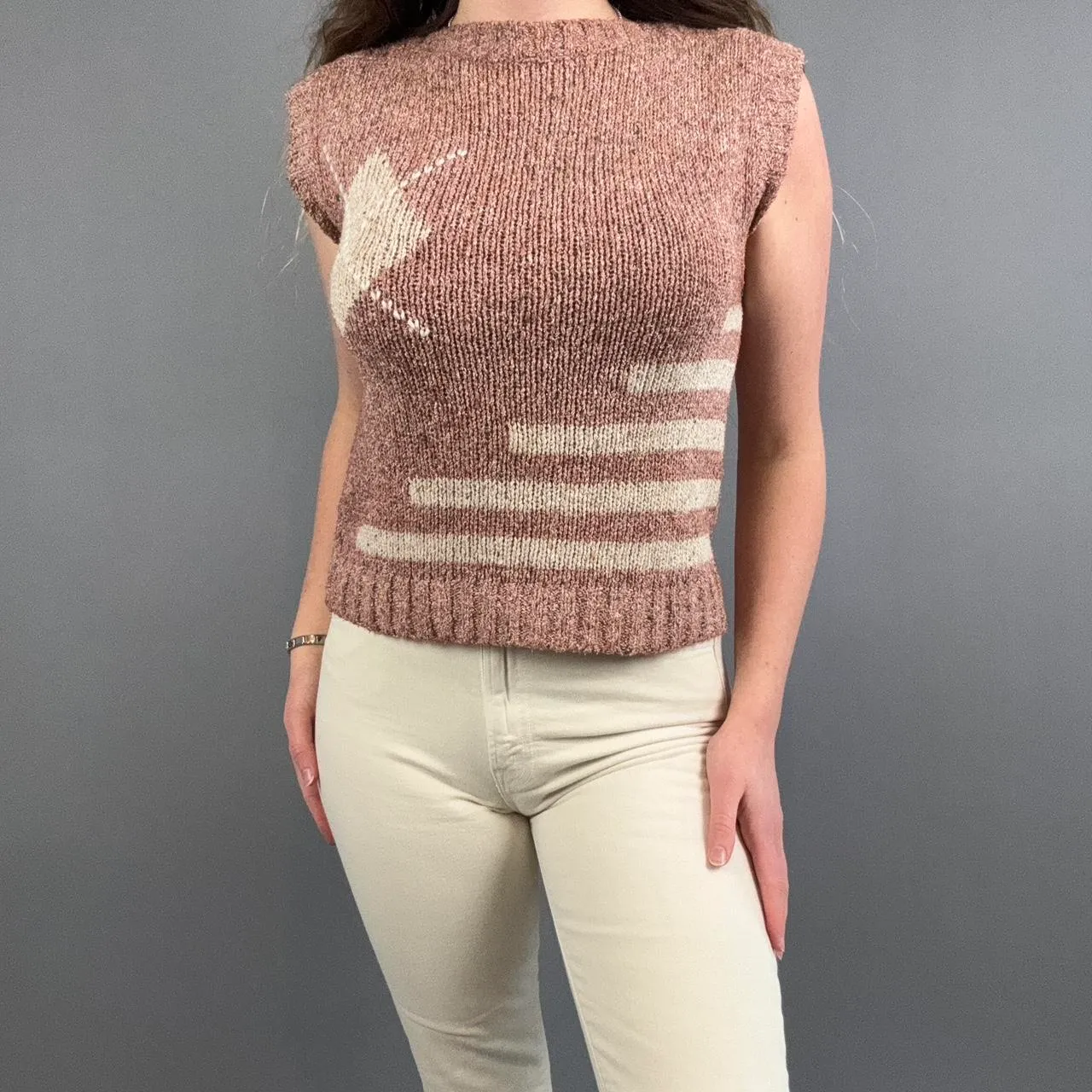 The Villager Vintage Sweater Vest - Image 2