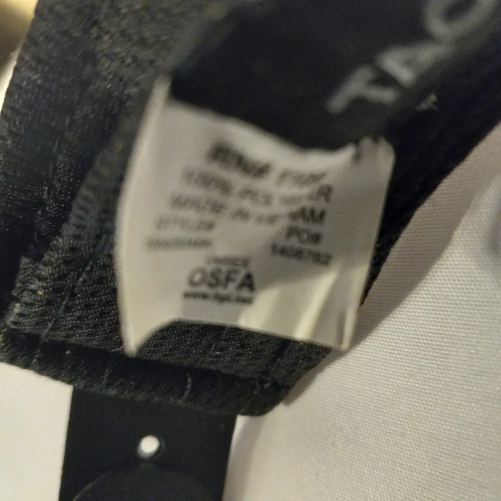 Taco Bell Employee Snap Back Logo Embroidered Visor Hat in Black - Image 4