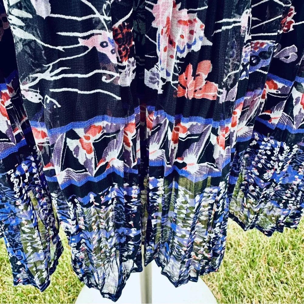 Per Una Marks & Spencer Floral Crinkle Effect A - Image 7