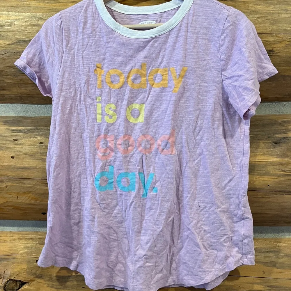 Old Navy Today Is A Good Day Graphic Tee - Image 3