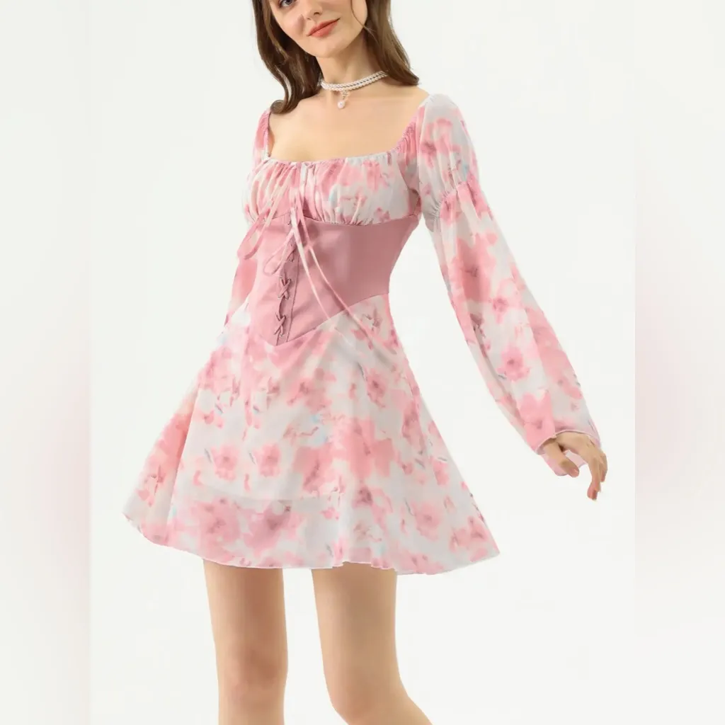 CIDER ENCHANTED MOMENTS CORSET MINI DRESS - Image 3