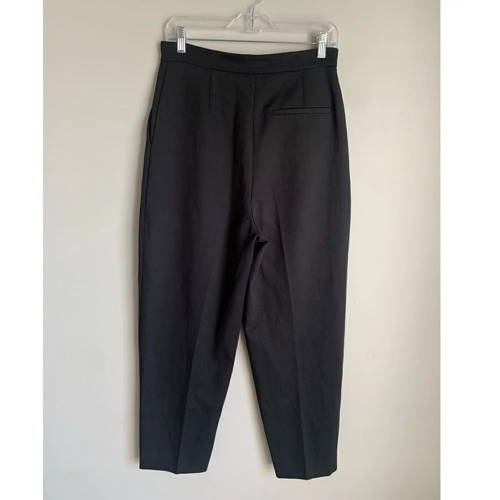 Aritzia Babaton pleated high waisted cropped pants - Image 4