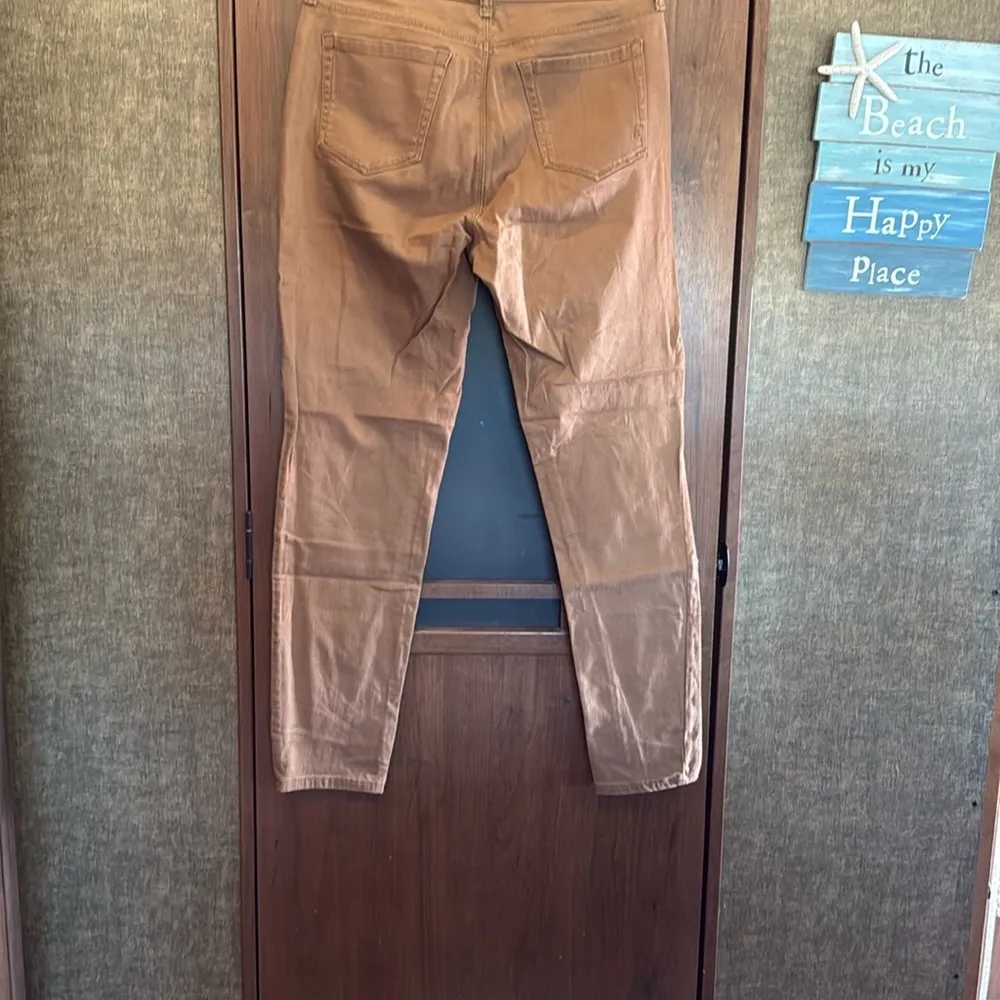 Style & Co. Women's Brown Skinny Leg Jeans - Image 2