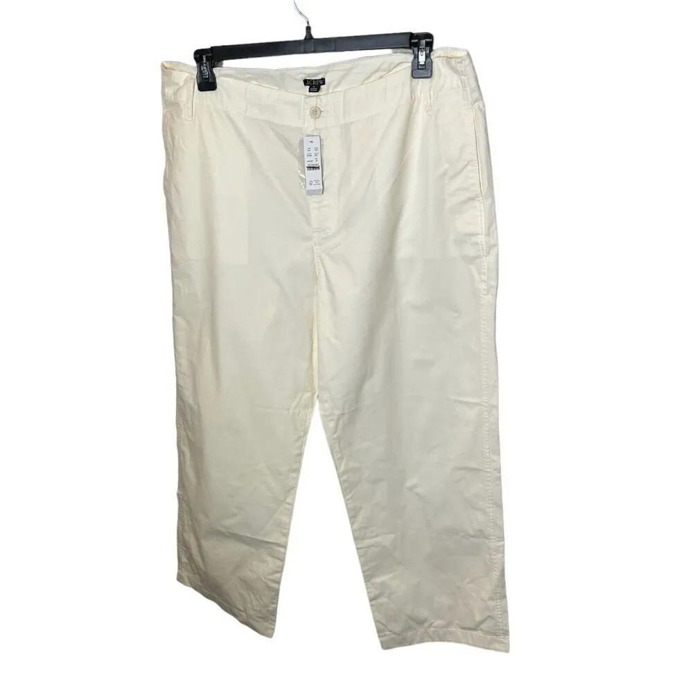 J.Crew $98 Sailor Heritage Chino Pant in Natural Size 34 BP499 - Image 3