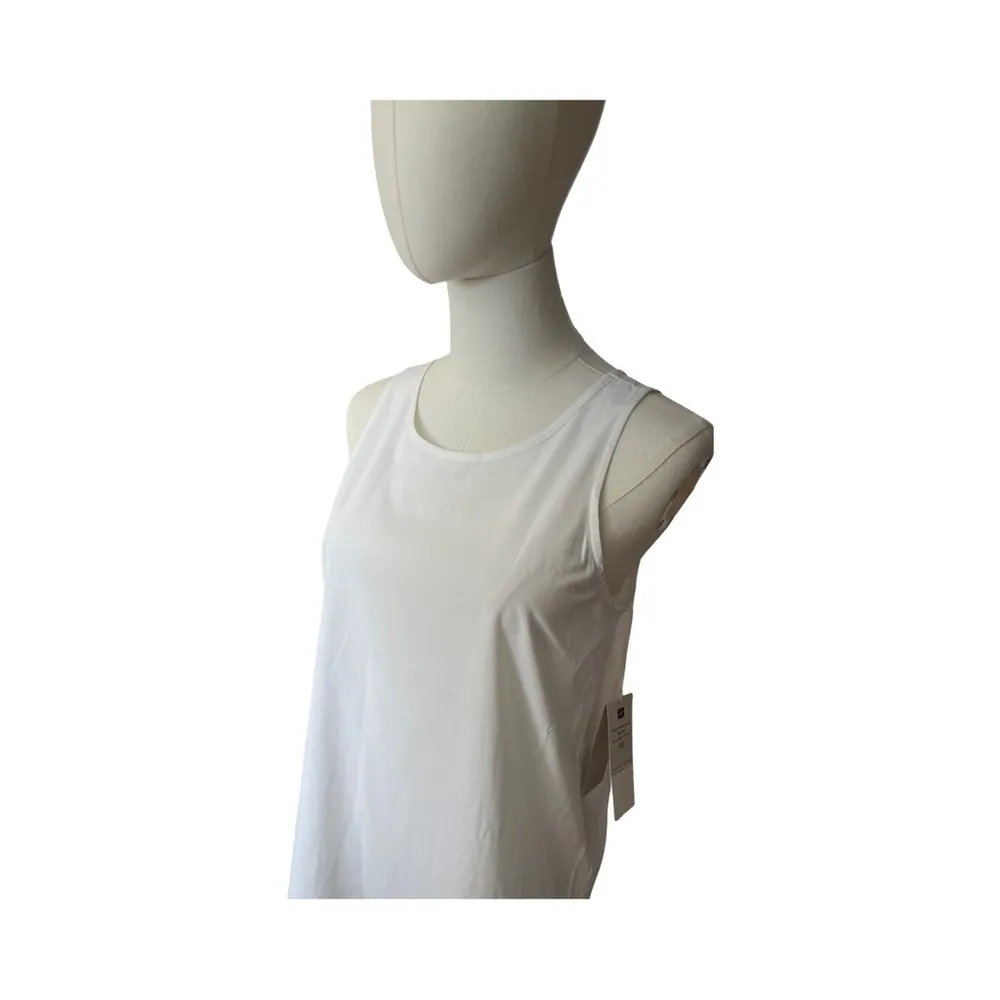 NWT NIC+ZOE Active Tech Stretch White Tank Top | XS | UPF 50 - Image 4