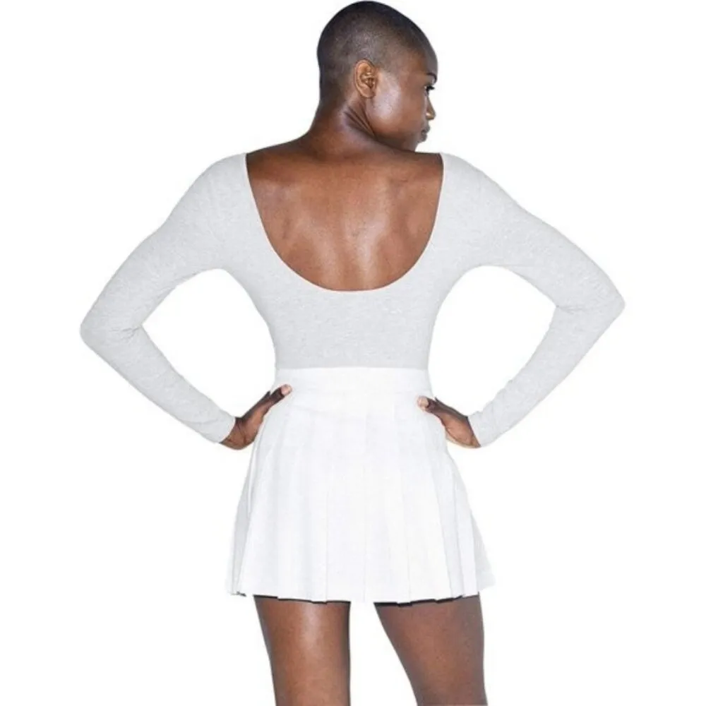 💕AMERICAN APPAREL💕 Tennis Skirt ~ White Large L NWOT - Image 9