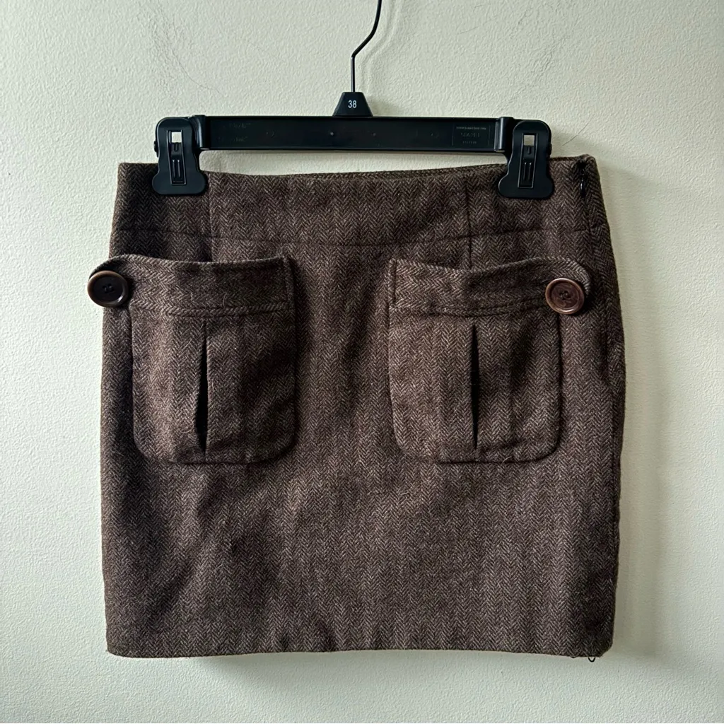 Max Studio  Tweed Mini Skirt - Image 2