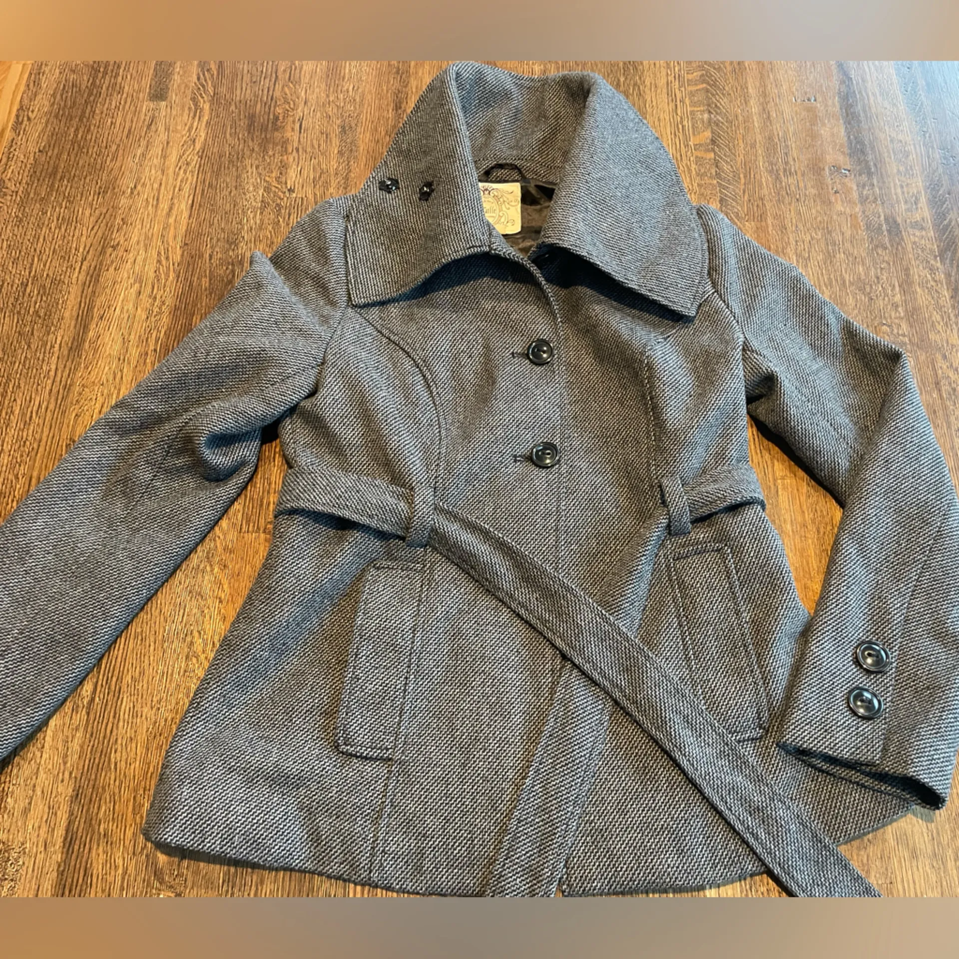 Anthropologie Tulle Coat - Image 3