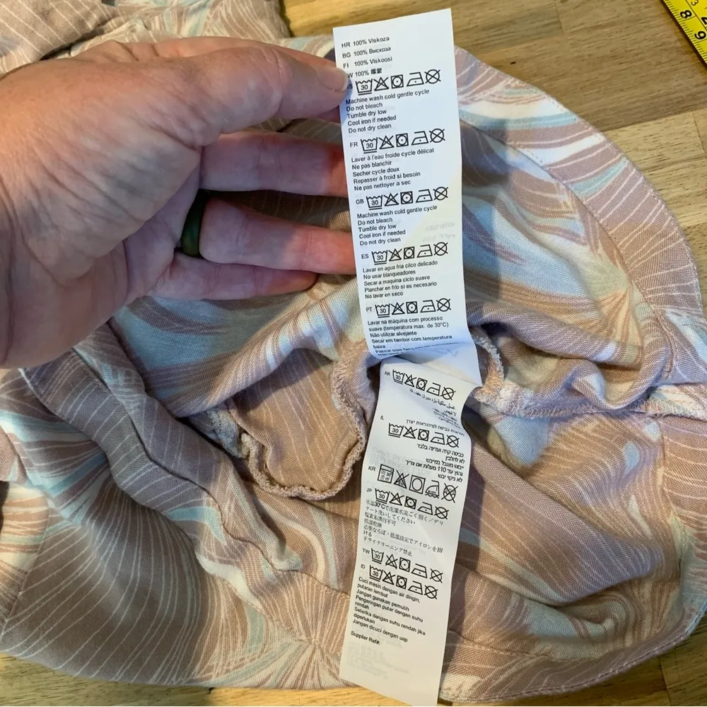 Pink Leaf Romper S - Image 7