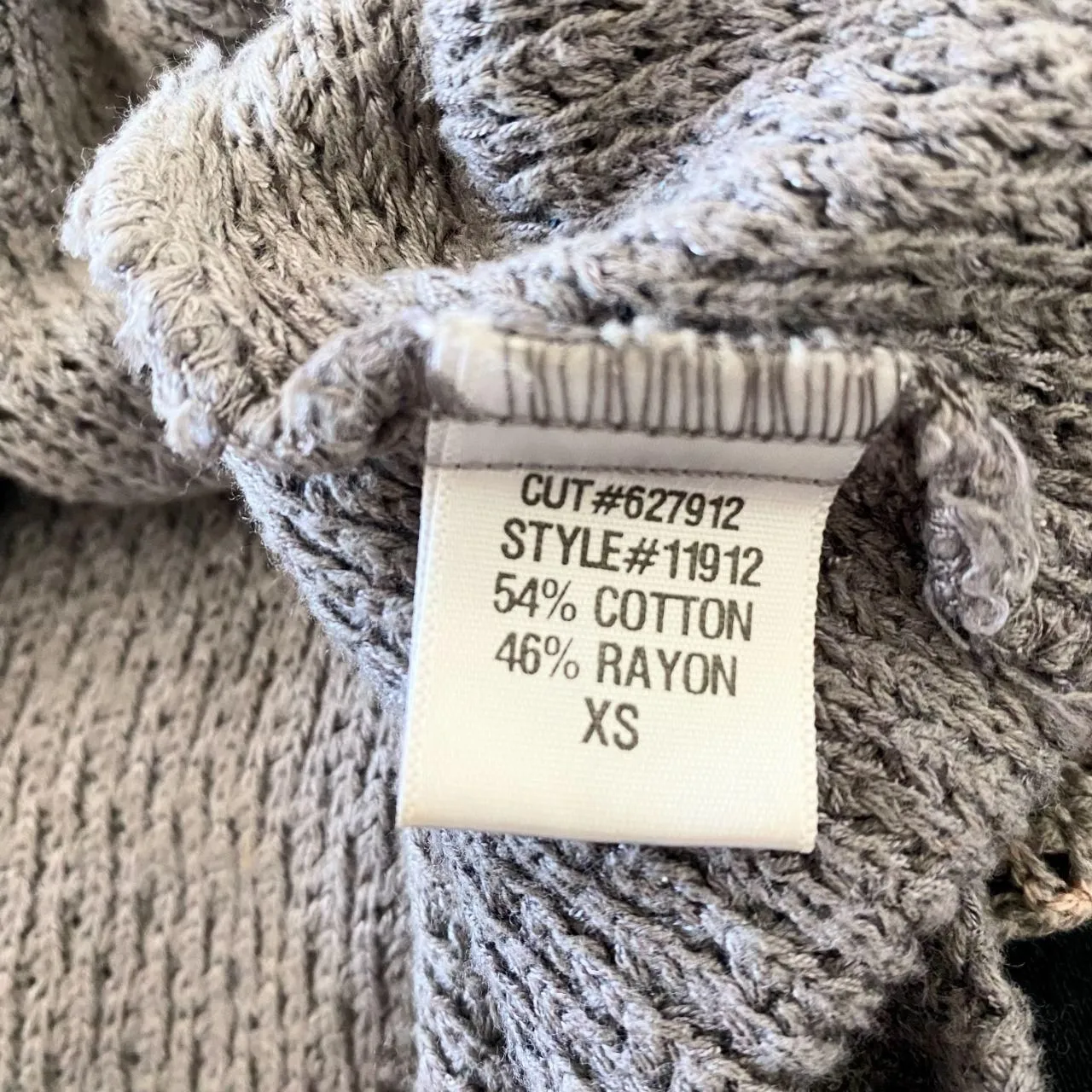 XCVI Early 2000's Tie Dye Whimsygoth Soft Grunge Asymmetric Crochet Top Sweater - Image 7