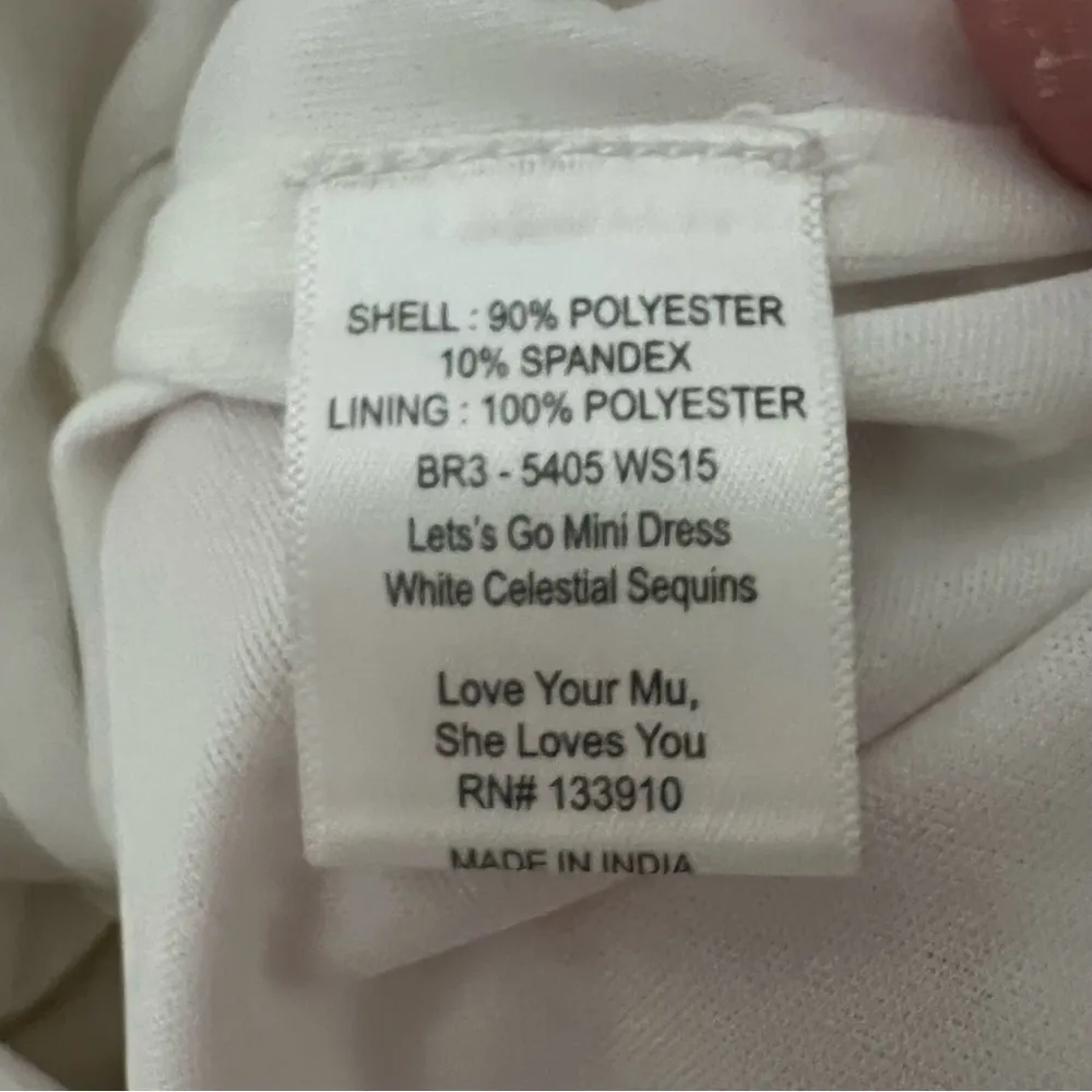 NEW NWOT Show Me Your Mumu Stephanie Dress White 3D Floral Embroidery - Image 10