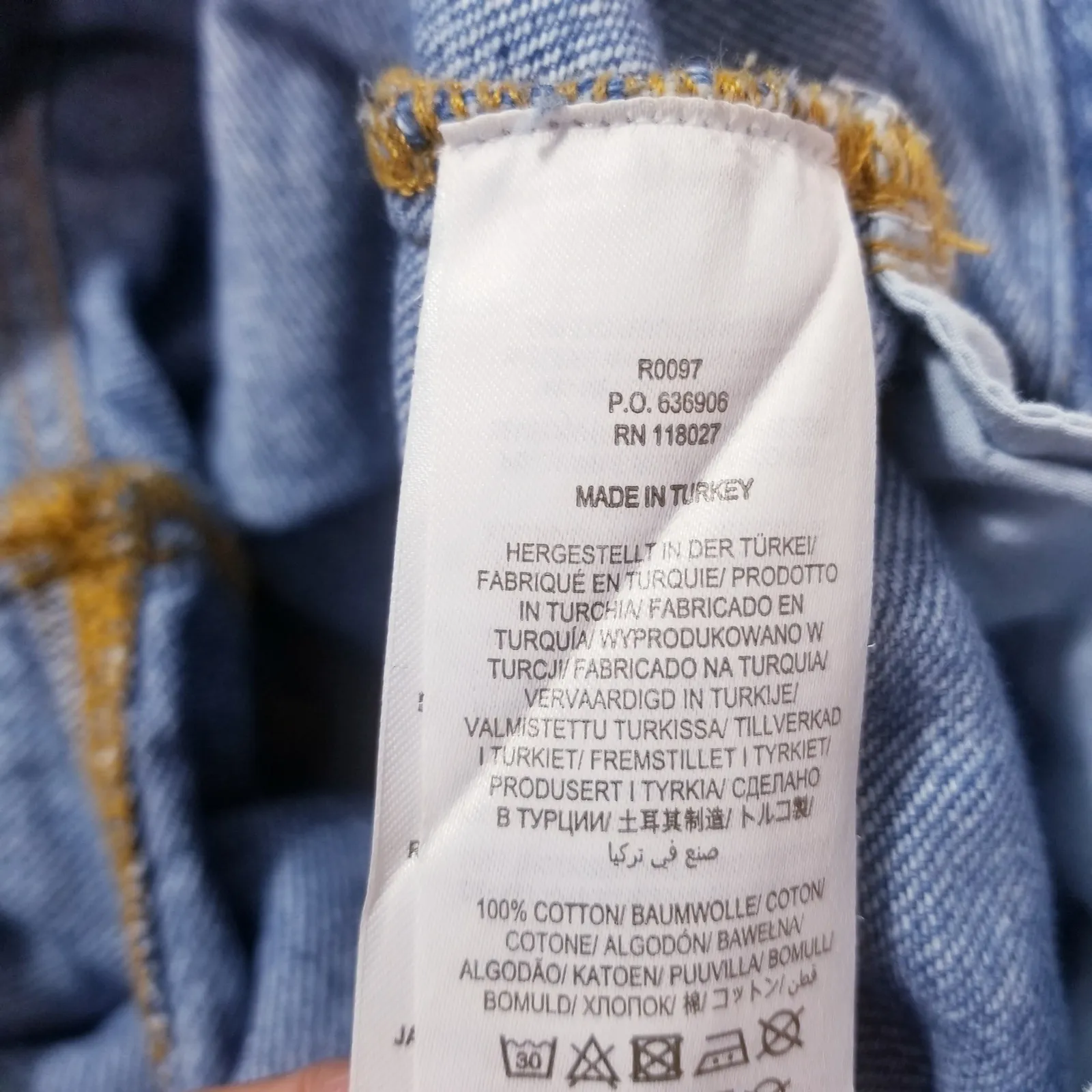 Boden Denim Bib Overall Short Romper Blue Jeans Size 6 - Image 10