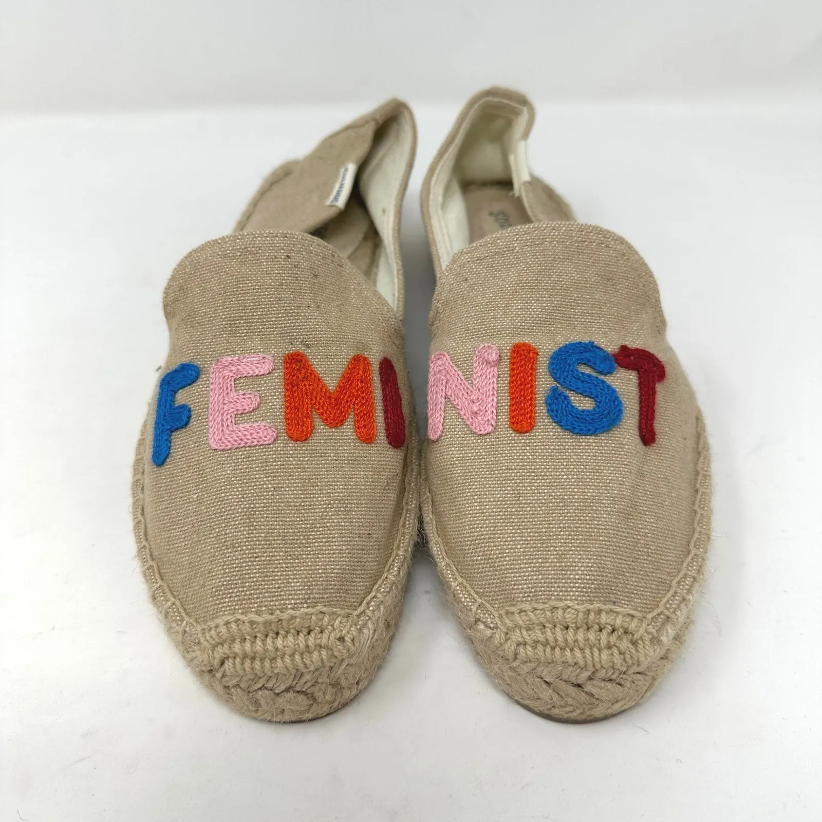 Soludos Feminist Platform Espadrille Slip On Flats 8 - Image 2