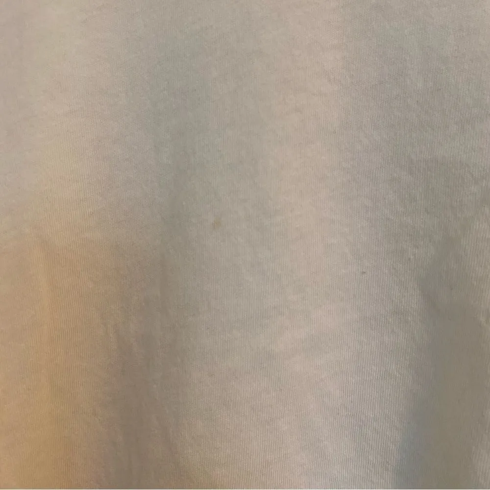 O’Neill Cream Retro Boxy Crop Top Costal Yellow Wolkswagon Print Tee Size Small - Image 4