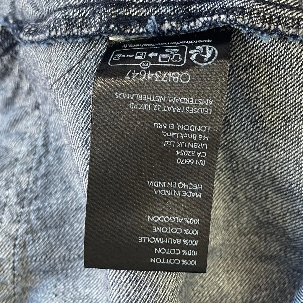 Anthropologie Pilcro Denim Batwing Blouse - Image 6