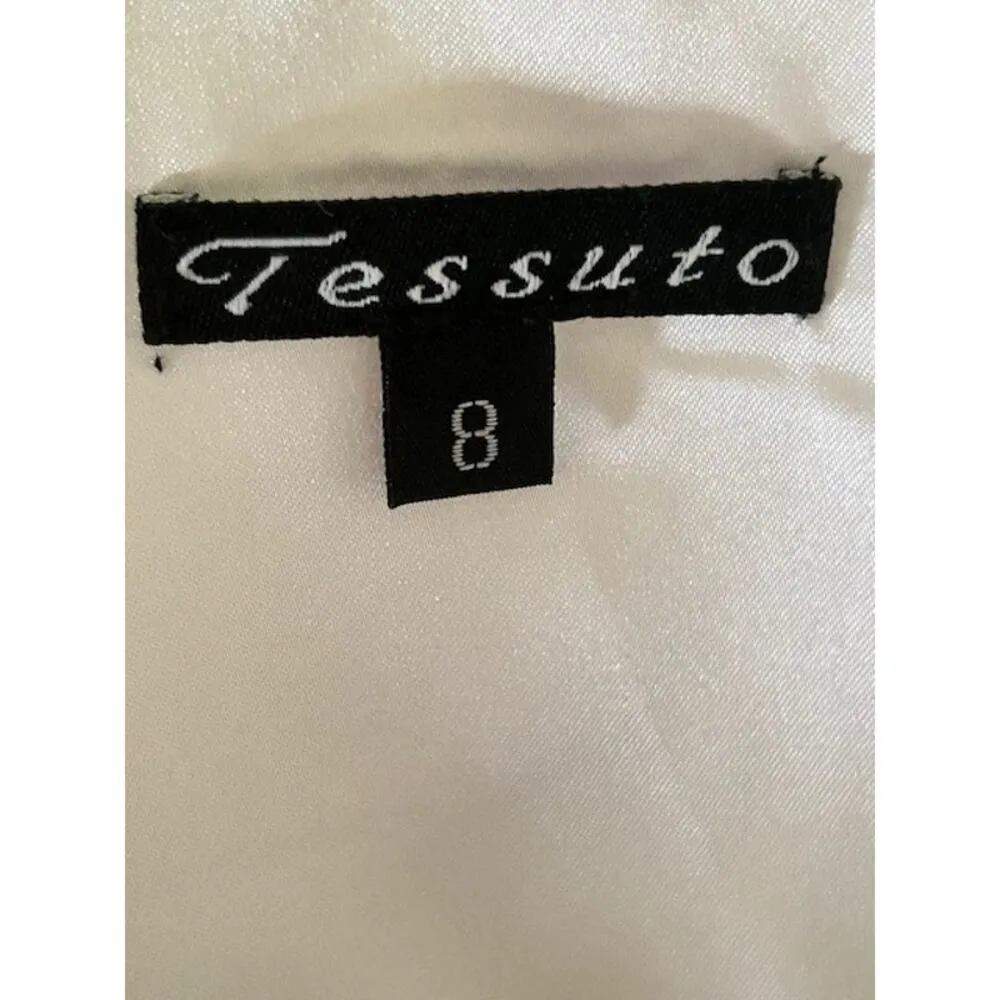 Tessuto Strapless Pink Floral Dress - Image 6