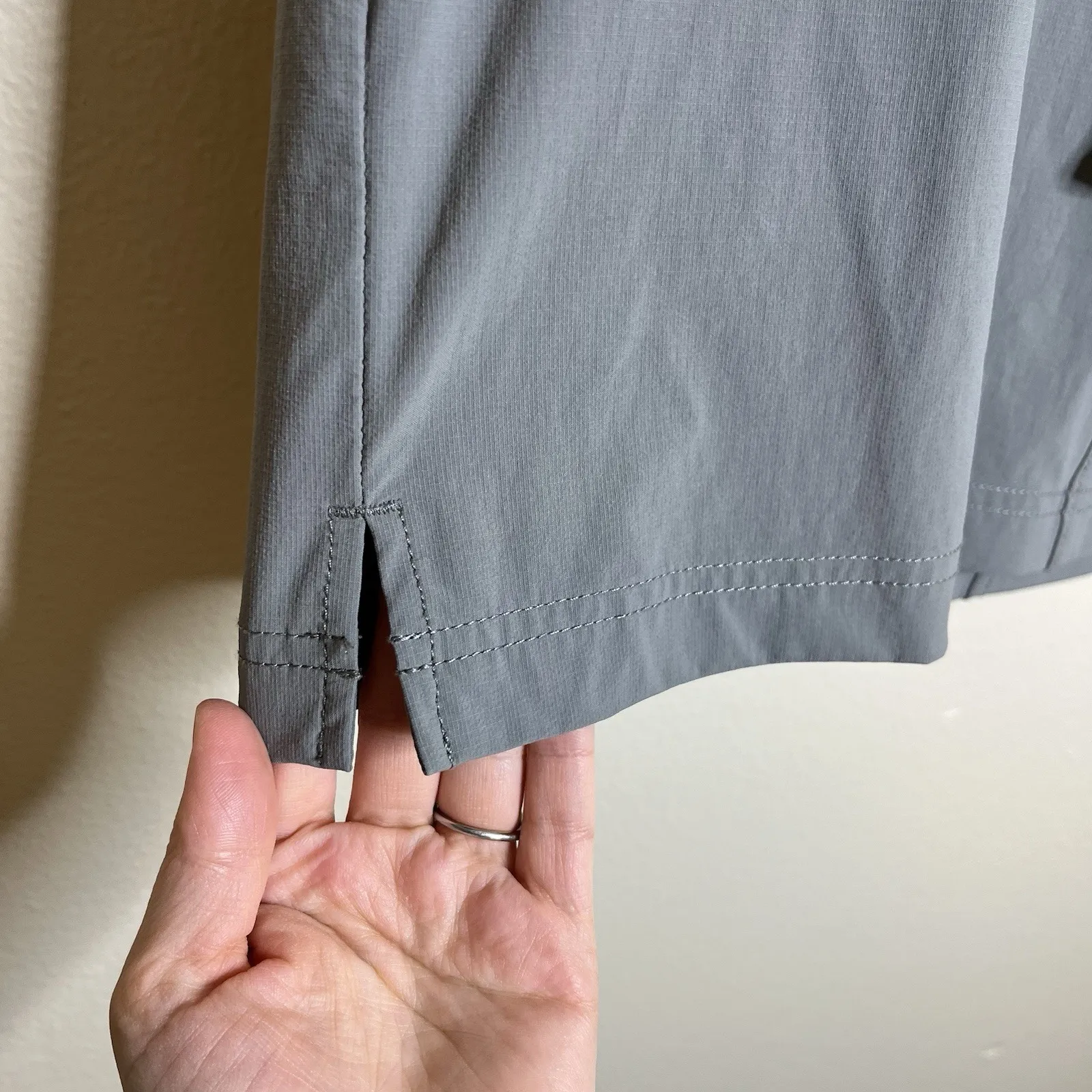 DULUTH TRADING Women 8 Armachillo Cooling Hybrid Hiking Active Skort Gray Tennis - Image 2