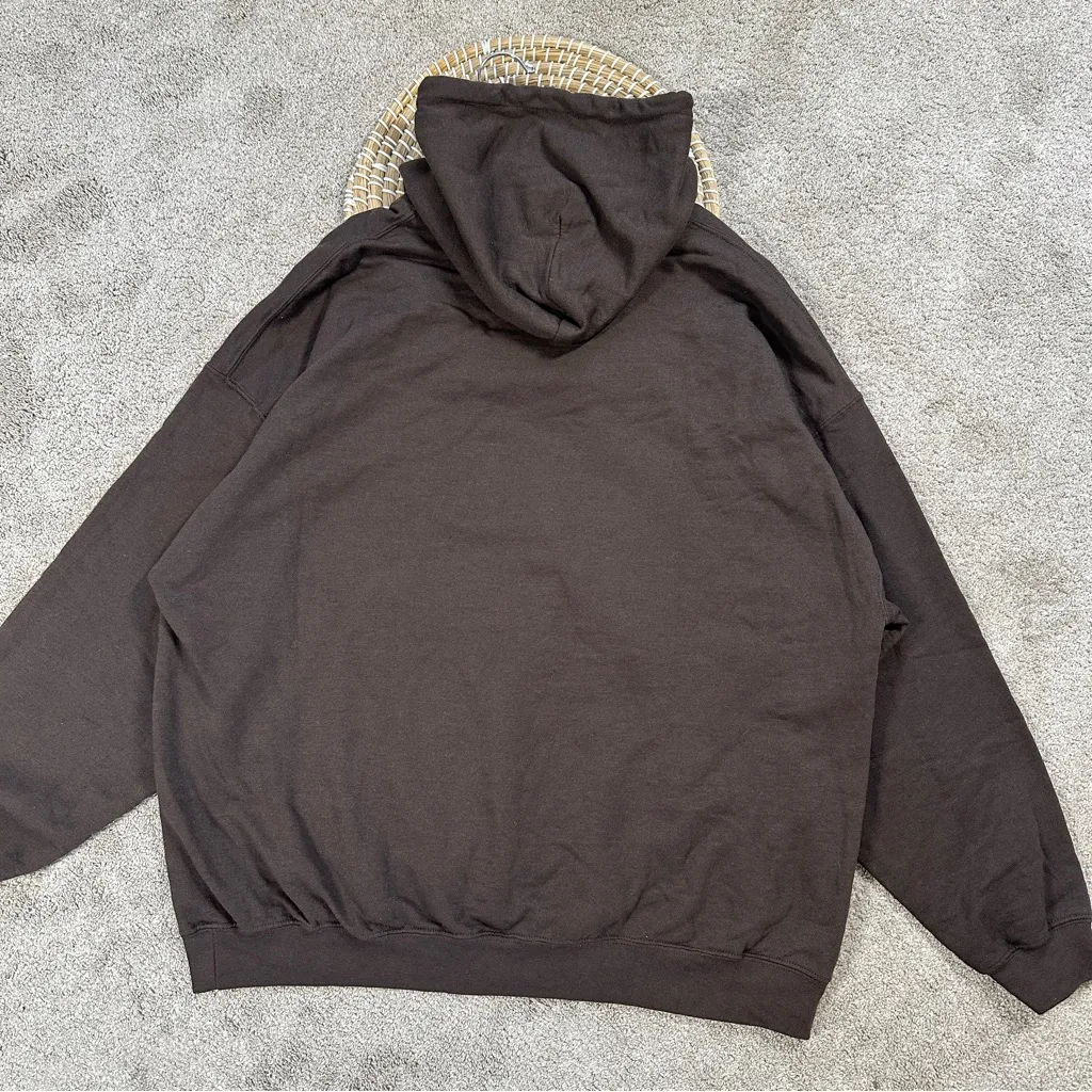 Lonely Ghost Women’s Sweatshirt Hoodie Pullover It’s Cool To Care 2021 Brown XXL - Image 10