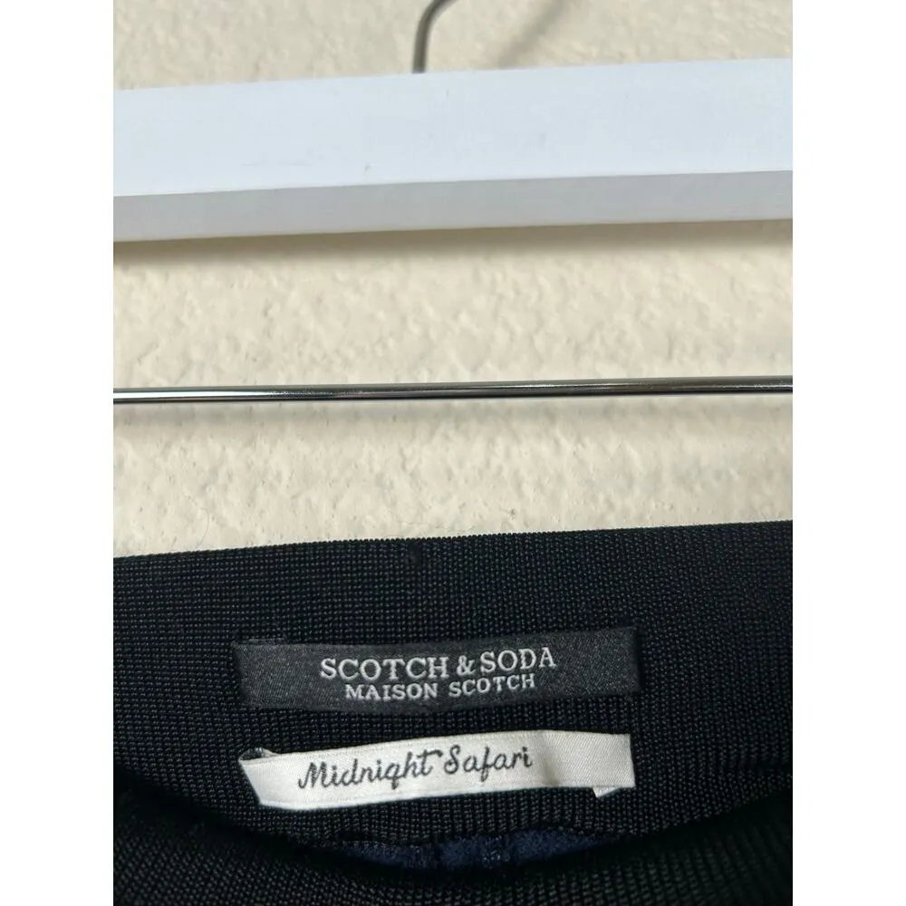Scotch & Soda Knit Skirt Women's Size Small Midnight Safari Mini Skirt - Image 3