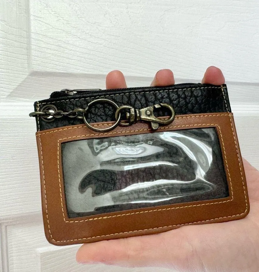 NWOT 90’s Esprit Vintage card holder keychain wallet pouch - Image 4
